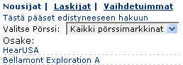 Pörssihaku
